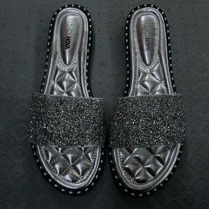 Glitter slides beautiful for the summer.